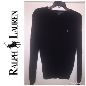 Ralph Lauren Sport Cable Knit Sweater. Size: L